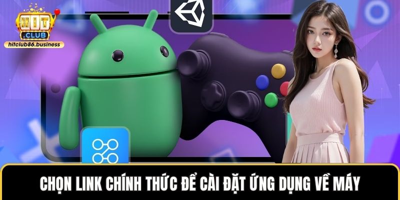 Chọn link chính thức để cài đặt ứng dụng về máy