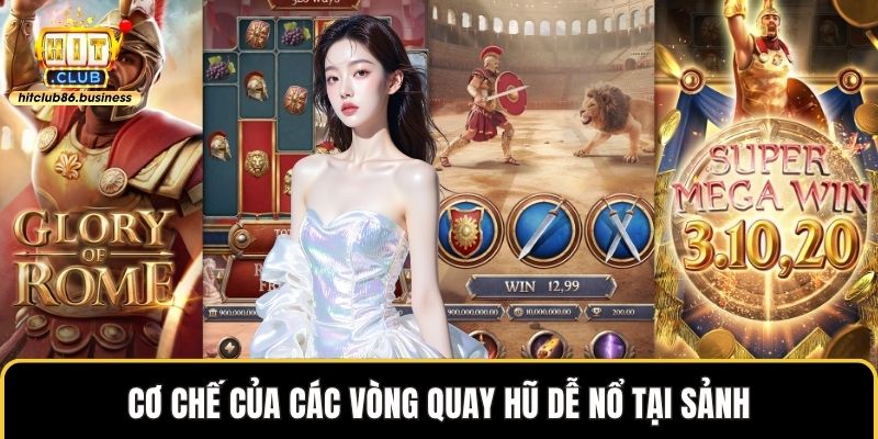 Cơ chế của các vòng quay hũ dễ nổ tại sảnh
