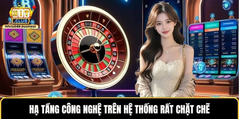 Hạ tầng công nghệ trên hệ thống rất chặt chẽ